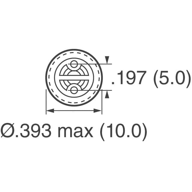 ECA-2CHG330 Panasonic Electronic Components  Condensateurs électrolytiques en aluminium